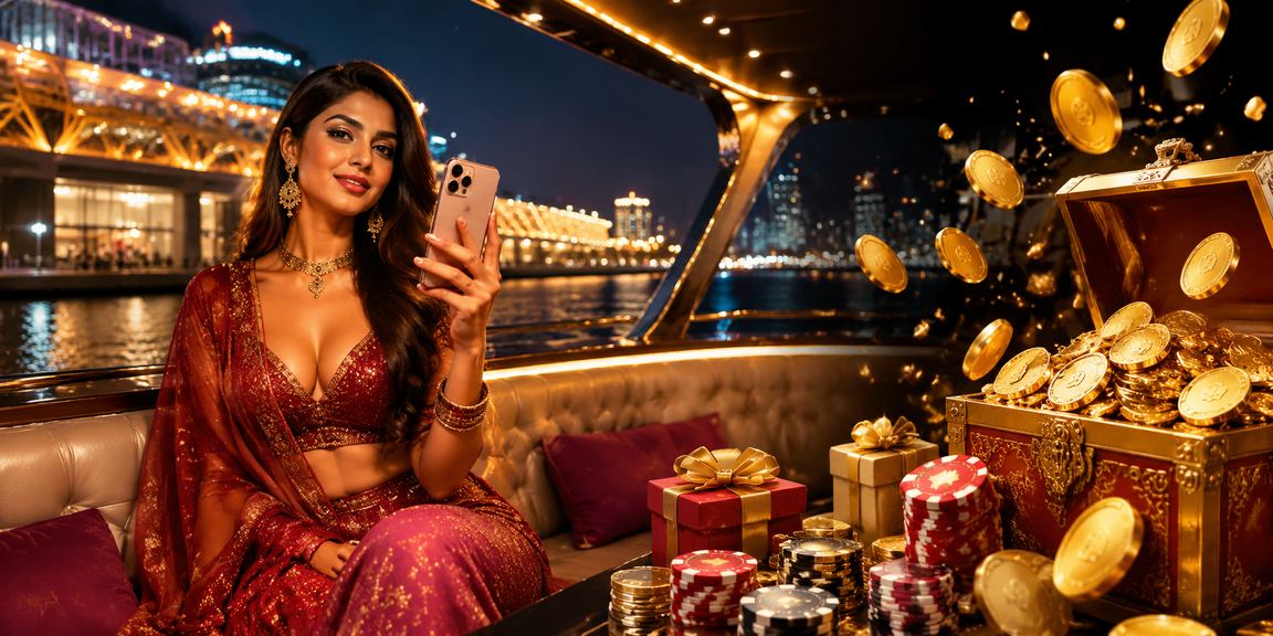 Live casino dealer assisting players