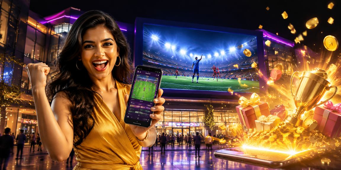 Indian cricket fans using mobile phones at stadium